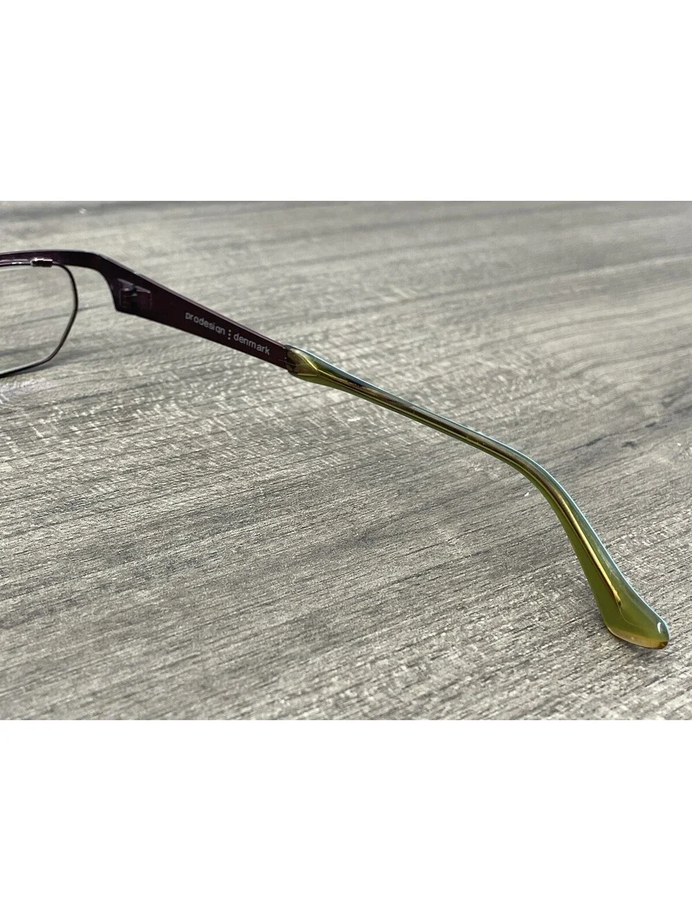 PRODESIGN Denmark 1154 Eyeglasses Frame c.3831 Red Purple 51[]16 Frames + Case